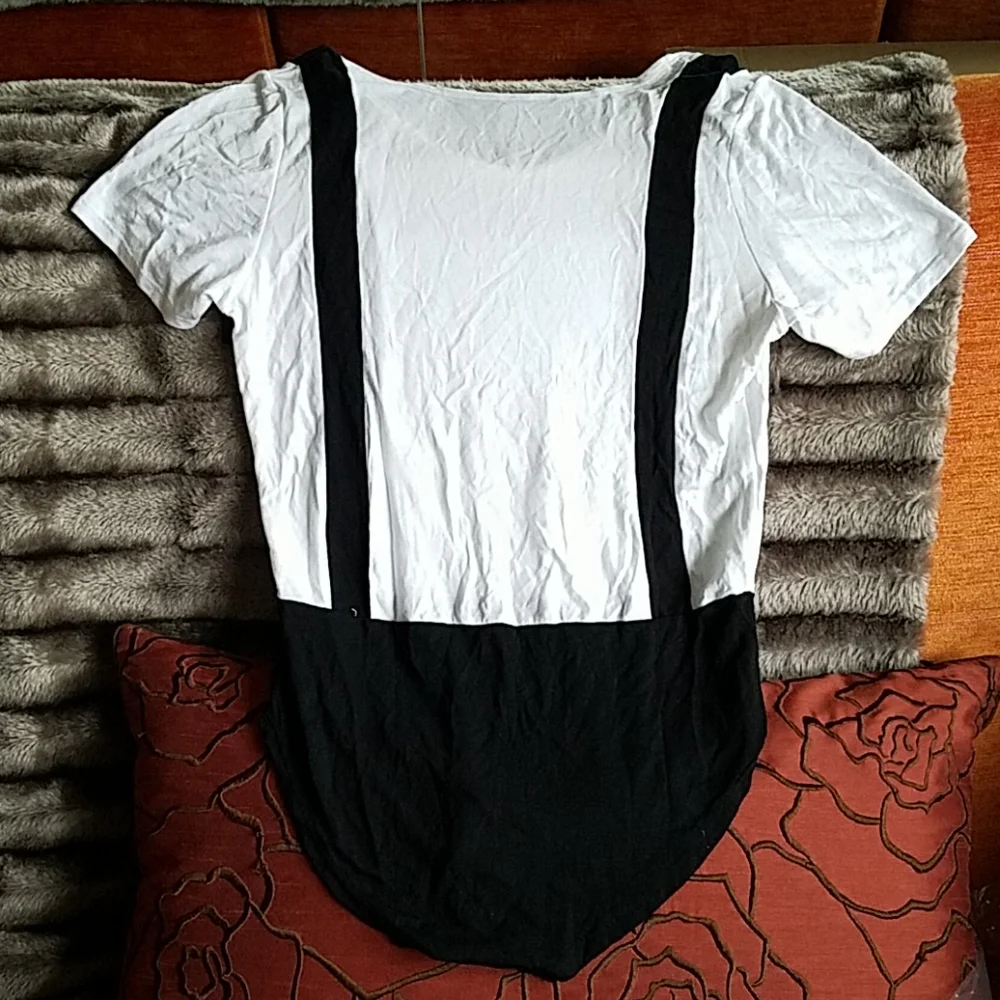 LAUREN MOSHI OLYMPIA THEODORA Bodysuit Tee - Picture 4 of 4